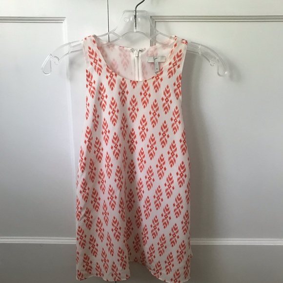 Joie Tops - Joie orange and white racer back tank